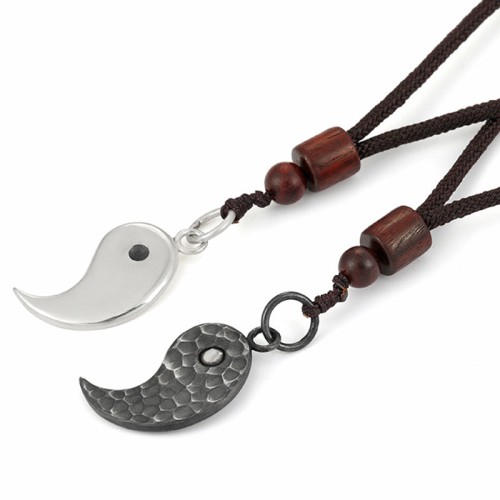 Sterling Silver Yin Yang Balance Harmony Necklace Sterling Silver Yin Yang Balance Harmony Necklace