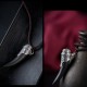 925 Silver Black Obsidian Wolf Tooth Strength Necklace 925 Silver Black Obsidian Wolf Tooth Strength Necklace