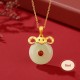 925 Sterling Silver Dragon Year Jade Protection Necklace Pendant 925 Sterling Silver Dragon Year Jade Protection Necklace Pendant