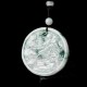 Mountain Landscape Jade Abundance Necklace