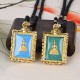 Obsidian Buddha Serenity Necklace