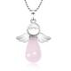 Little Angel Wings Crystal Luck Necklace Little Angel Wings Crystal Luck Necklace