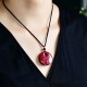 Laughing Buddha Yin Yang Cinnabar Blessing Necklace