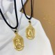 Gold Buddha Copper Wealth Necklace Pendant Gold Buddha Copper Wealth Necklace Pendant