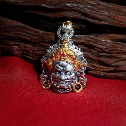 Yellow God of Wealth Amulet Necklace Yellow God of Wealth Amulet Necklace