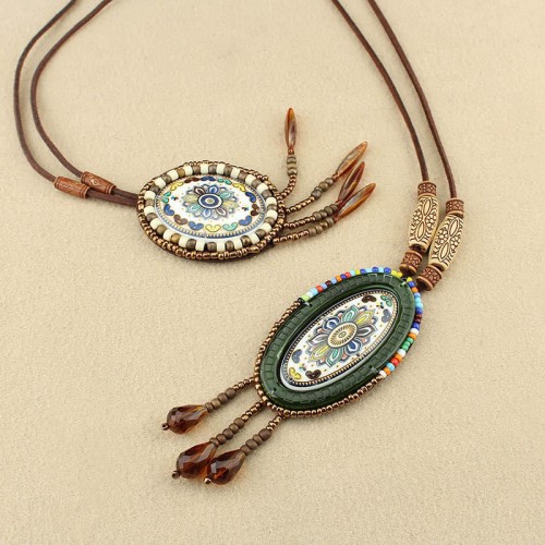 Mandala Beads Creativity Necklace Pendant