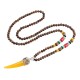 Wenge Wood Turquoise Horn Protection Necklace Wenge Wood Turquoise Horn Protection Necklace