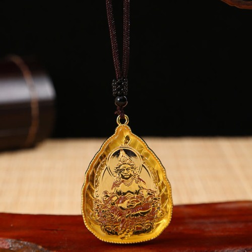 Tibetan Buddha Liuli Crystal Serenity Necklace Pendant Tibetan Buddha Liuli Crystal Serenity Necklace Pendant