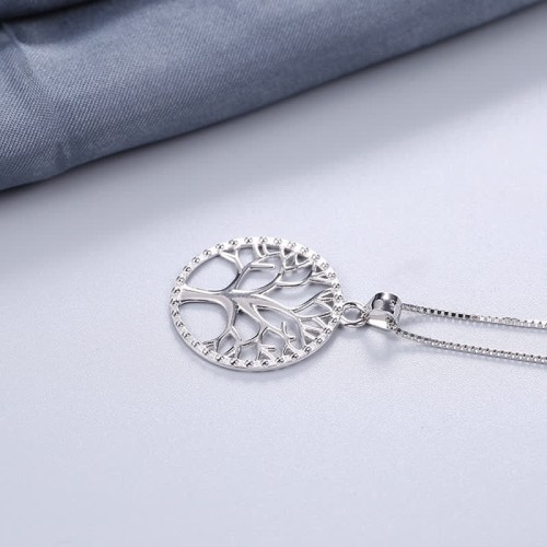 Tree of Life Sterling Silver Creation Necklace Pendant Tree of Life Sterling Silver Creation Necklace Pendant