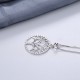 Tree of Life Sterling Silver Creation Necklace Pendant Tree of Life Sterling Silver Creation Necklace Pendant