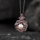 999 Sterling Silver Peony Flower Pearl Necklace 999 Sterling Silver Peony Flower Pearl Necklace