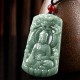 Tathagata Buddha Jade Amulet Necklace Pendant