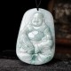 Natural Jade Laughing Buddha Luck Necklace Natural Jade Laughing Buddha Luck Necklace