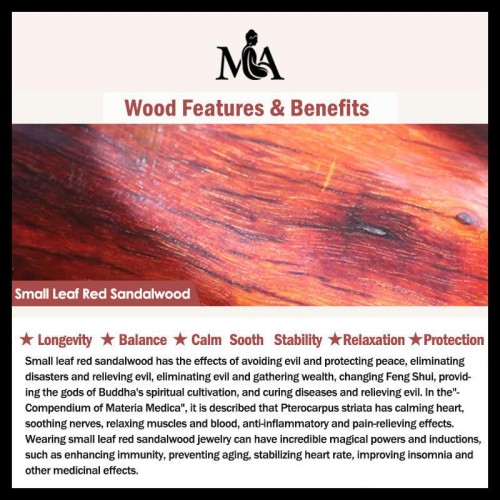 999 Silver Red Sandalwood Ebony Om Mani Padme Necklace 999 Silver Red Sandalwood Ebony Om Mani Padme Necklace