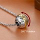 Taoist Nine-Character Mantra Amulet Balance Necklace Taoist Nine-Character Mantra Amulet Balance Necklace