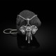 Elephant Pewter Titanium Strength Necklace Pendant