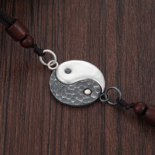 Sterling Silver Yin Yang Balance Harmony Necklace Sterling Silver Yin Yang Balance Harmony Necklace