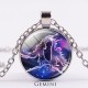12 Constellations Zodiac Moon Star Protection Necklace 12 Constellations Zodiac Moon Star Protection Necklace