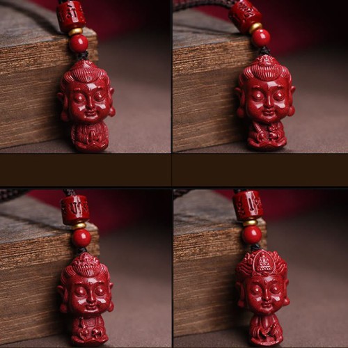 Chinese Zodiac Cinnabar Amulet Evil Spirit Protection Necklace Pendant Chinese Zodiac Cinnabar Amulet Evil Spirit Protection Necklace Pendant