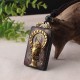 Ebony Wood Elephant God Fortune Necklace Ebony Wood Elephant God Fortune Necklace