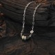 Sterling Silver Retro Tang Dynasty Luck Necklace Pendant Sterling Silver Retro Tang Dynasty Luck Necklace Pendant