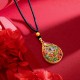 Colorful Phoenix Flower Strength Necklace