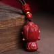 Chinese Zodiac Cinnabar Amulet Evil Spirit Protection Necklace Pendant Chinese Zodiac Cinnabar Amulet Evil Spirit Protection Necklace Pendant
