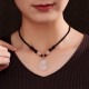 Chalcedony Fox Crystal Harmony Necklace Chalcedony Fox Crystal Harmony Necklace