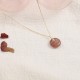Strawberry Quartz Healing Necklace Pendant Strawberry Quartz Healing Necklace Pendant