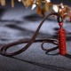 Tibetan Cinnabar Mantra Necklace Tibetan Cinnabar Mantra Necklace