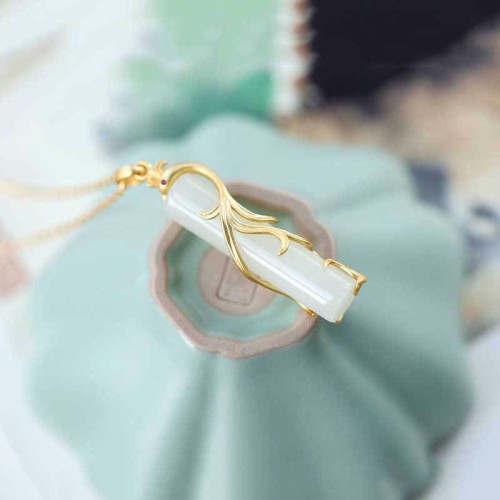 Jade Dragon Phoenix Protection Necklace Jade Dragon Phoenix Protection Necklace