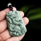 Year of the Dragon Jade Success Amulet Necklace