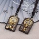 Ebony Wood Elephant God Fortune Necklace Ebony Wood Elephant God Fortune Necklace
