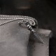 925 Sterling Silver Dragon Dorje Vajra Necklace 925 Sterling Silver Dragon Dorje Vajra Necklace