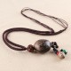 Bodhi Seed Lotus Wisdom Harmony Necklace Bodhi Seed Lotus Wisdom Harmony Necklace