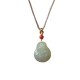 Laughing Buddha Hetian Jade Wealth Necklace