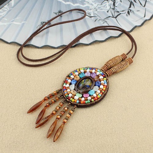 Mandala Beads Creativity Necklace Pendant