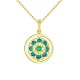 Sterling Silver Lotus Flower Enlightenment Rotatable Pendant Sterling Silver Lotus Flower Enlightenment Rotatable Pendant