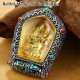 Tibetan Zodiac Buddha Prosperity Dzi Bead Necklace Pendant Tibetan Zodiac Buddha Prosperity Dzi Bead Necklace Pendant