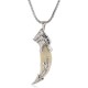 Titanium Steel Imitation Wolf Tooth Balance Necklace Titanium Steel Imitation Wolf Tooth Balance Necklace