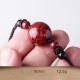 Cinnabar Stones Bead Necklace Cinnabar Stones Bead Necklace