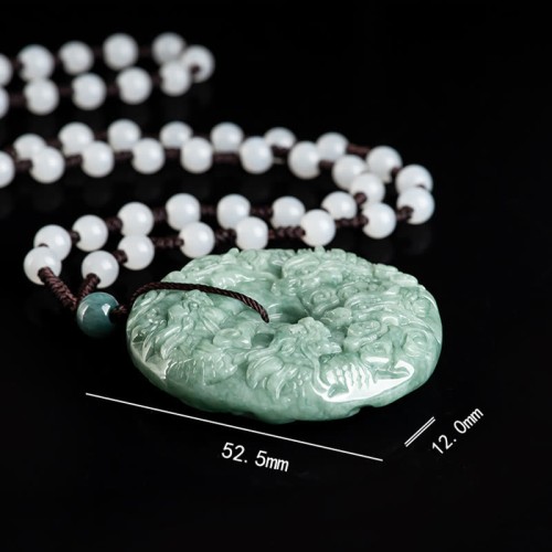 Year of the Dragon Jade Nine Dragons Protection Necklace Year of the Dragon Jade Nine Dragons Protection Necklace