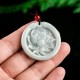 Jade Lotus Carved Prosperity Necklace Pendant Jade Lotus Carved Prosperity Necklace Pendant