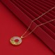 White Jade Koi Fish Titanium Steel Prosperity Necklace White Jade Koi Fish Titanium Steel Prosperity Necklace