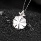 999 Sterling Silver Peony Flower Pearl Necklace 999 Sterling Silver Peony Flower Pearl Necklace