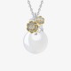 925 Silver Chalcedony Twelve Months Flower Harmony Pendant 925 Silver Chalcedony Twelve Months Flower Harmony Pendant