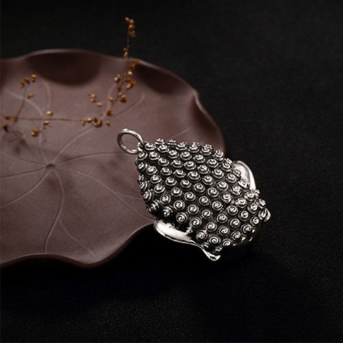 925 Sterling Silver Buddha Head Compassion Necklace 925 Sterling Silver Buddha Head Compassion Necklace