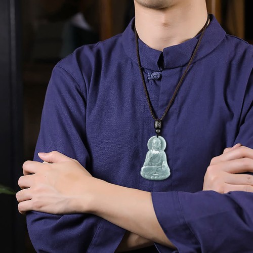 Amitabha Buddha Lotus Amulet Necklace Amitabha Buddha Lotus Amulet Necklace