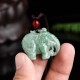 Elephant Jade Luck Strength Necklace Pendant Elephant Jade Luck Strength Necklace Pendant