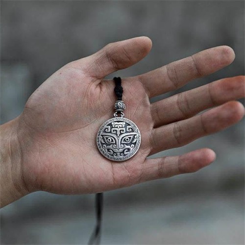 Feng Shui Taotie Wealth Necklace Pendant